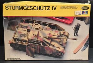 Testors Italeri 1/35 Sturmgeschutz IV Kit Model Kit #829 New Old Stock Sealed